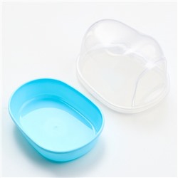 Туалет для грызунов фигурный «Пижон», 13×10×10 см, синий