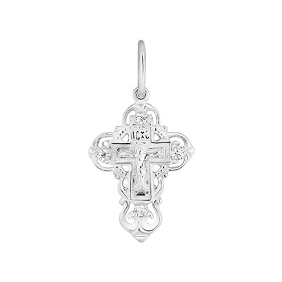 Крест, куб.циркон., ТРК3-047