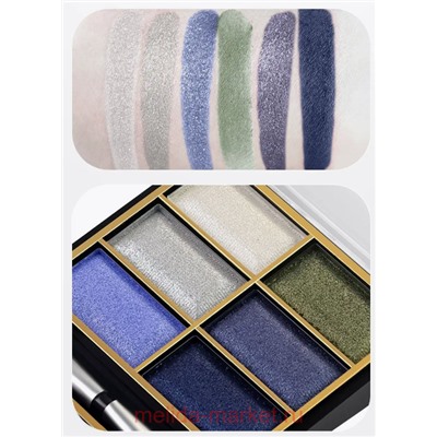 Farres  Тени для век 6 цветов тон 03 1104