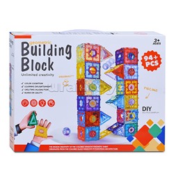 Конструктор "Строительная геометрия" (94 дет.) в коробке