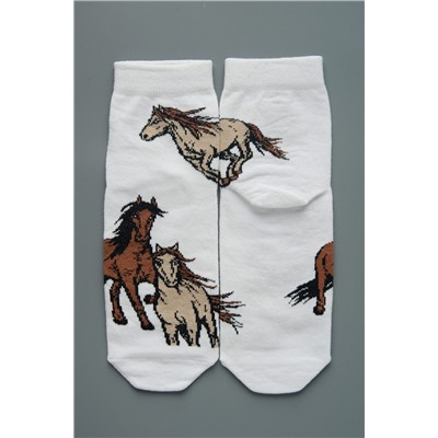Носки стандарт Лошадки (набор 3 пары) НАТАЛИ, 1216634