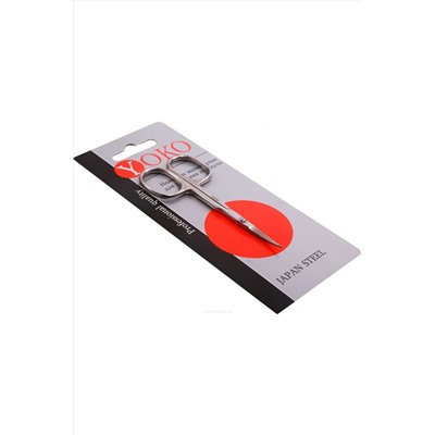 YOKO Ножницы маникюрные для кутикулы / SN-016, изогнутые, 95 мм KRISTALLER, 1130003