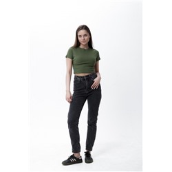 00002 кроп - топ (Зеленый темный)