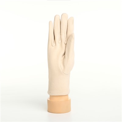 Перчатки женские, безразмерные, без утеплителя, бежевые