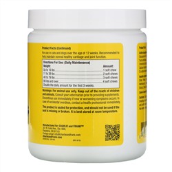 Charlie & Frank, PET Hip & Joint, для кошек и собак, 120 мягких жевательных таблеток