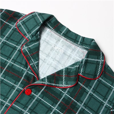 Пижама мужская KAFTAN Green mood, размер 48