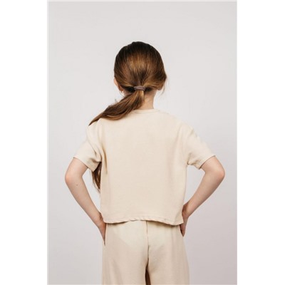 Блузка для девочки 05113 (Бежевый)