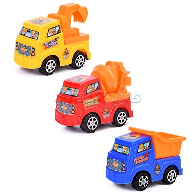 Машина "Строительная техника" в пакете