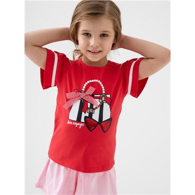 Джемпер трикотажный для девочек (футболка)