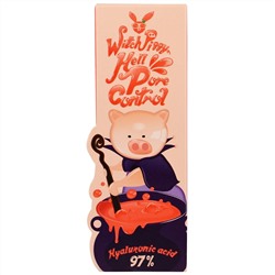 Elizavecca, Witch Piggy Hell Pore Control, средство для очищения пор с 97%-ной гиалуроновой кислотой, 50 мл
