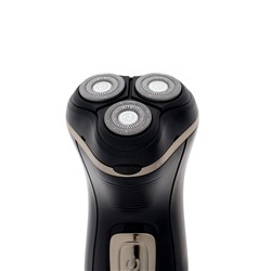 Электробритва Sakura SA-5417BK, роторная, 3 головик, триммер, чёрная