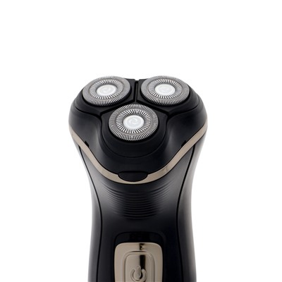 Электробритва Sakura SA-5417BK, роторная, 3 головик, триммер, чёрная