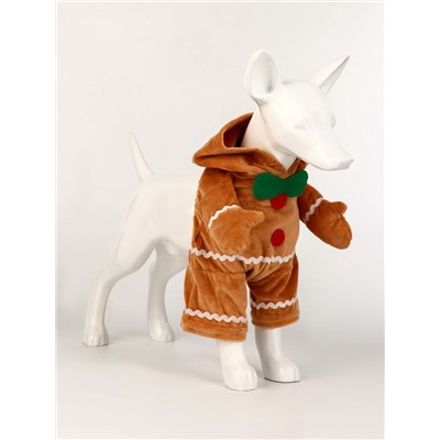 Костюм «Новогодняя печенька», M (ДС 25, ОГ 37 см)