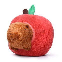 Мягкая игрушка "Капибара в апельсине" 25 см