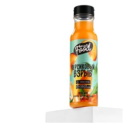 Гель для душа женский, 350 мл, аромат персика, BEAUTY FOOD