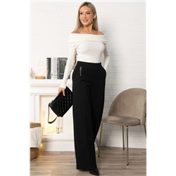 Брюки палаццо Адель (черные) Б14881-8М