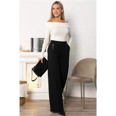 Брюки палаццо Адель (черные) Б14881-8М