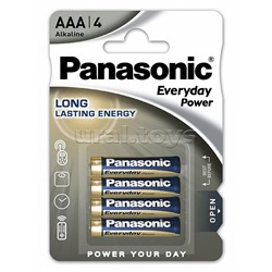 Батарейки алкалиновая Panasonic Everyday Power LR03EPS/4BP LR03 BL4