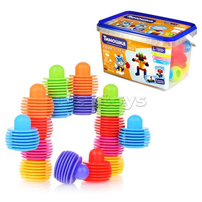 Конструктор "Квик-стеч" 50 деталей