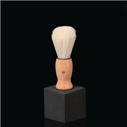 Помазок для бритья, деревянный, коричневый