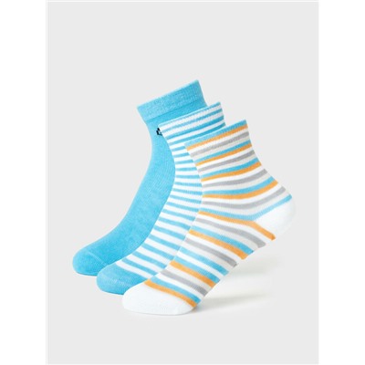 Носки детские трикотажные для мальчиков, 3 пары в комплекте