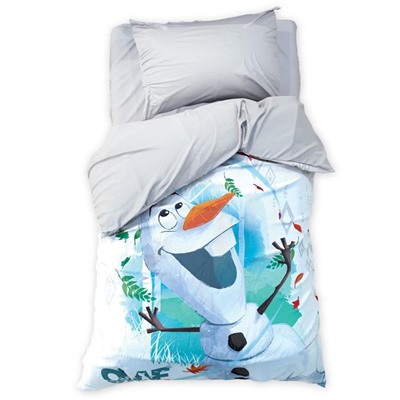 Постельное бельё 1.5-спальное «Этель. Снеговик», поплин