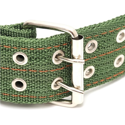 Ошейник четырехслойный, 80×4.9 см, ОШ 65-75 см, полиэстер, зелёный