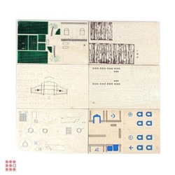 ЗD модель сборная, дерево 6-12 дизайнов