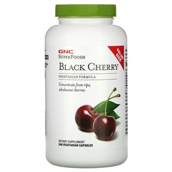 GNC, SuperFoods, Black Cherry, 240 Vegetarian Capsules