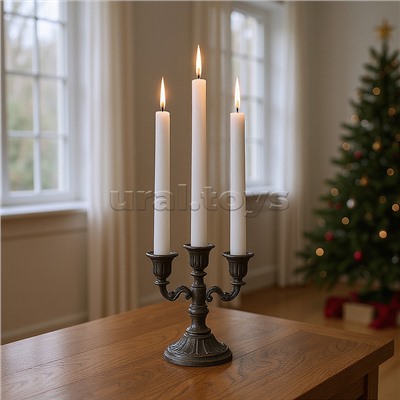 Набор свечей восковых (4шт х 1,22*20см)