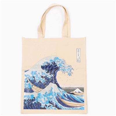 Алмазная мозаика на шоппере для детей «Волна», набор для творчества