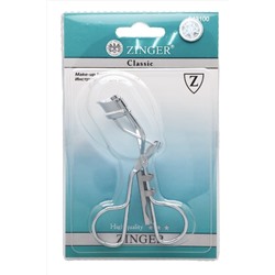 Zinger Зажим для ресниц металлический со сменным блоком / Classic EYE-100 Spare, серебристый KRISTALLER, 1110397