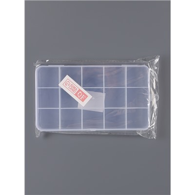 Органайзер для хранения мелочей, с подвесом, 15 ячеек, 17.5×10×2 см