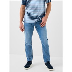 Брюки текстильные джинсовые для мужчин