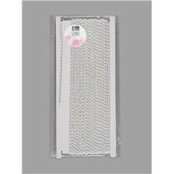 Стразы на нитях, с голографией, 3 мм, 9±1 м, белые