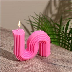 Свеча фигурная формовая S, 8×3×9 см, соевый воск