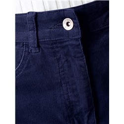 Брюки из эластичного микро-вельвета