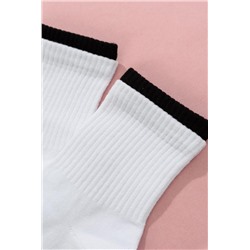 Носки женские Тактика комплект 2 пары (Белый(черный борт))