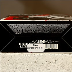 Подарочный набор косметики BEST MAN, гель для душа 250 мл и мочалка для тела, HARD LINE