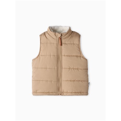 Жилет утепленный KAFTAN, размер 32 (110-116), бежевый