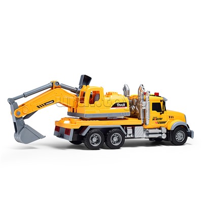 Машина "Ковшовый Титан" на батарейках, в коробке