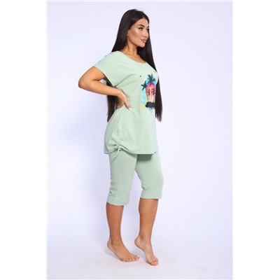 Костюм женский 46654 (Оливковый)