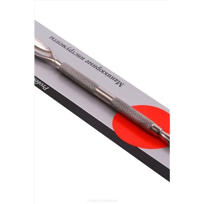 YOKO Шабер маникюрный двусторонний / Professional Quality SI 001, лопатка/прямоугольная сторона, 13 см KRISTALLER, 1106311