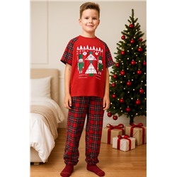 Новогодняя пижама для мальчика Happyfox