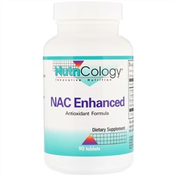 Nutricology, NAC Enhanced, 90 таблеток