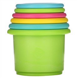 Green Sprouts, Sprout Ware Stacking Cups,  6+ Months, Multicolor, 6 Cups