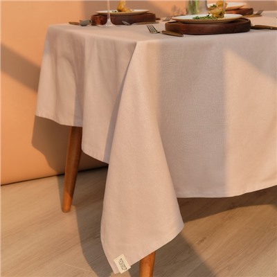 Скатерть «Этель» Calm, 110×146 см, 100% хлопок, рогожка 186 г/м²