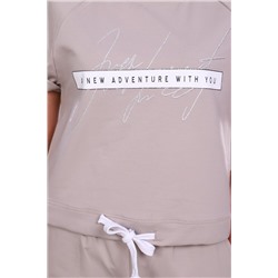 Костюм женский с шортами и футболкой 304