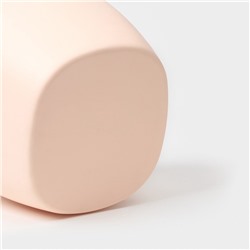 Мусорное ведро настольное Доляна «Сантор», пластик, 2.5 л, 16.5×16×12.5 см, бежевое