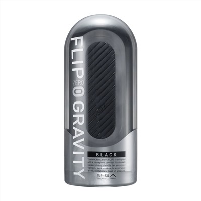 Черный мастурбатор Flip Zero Gravity